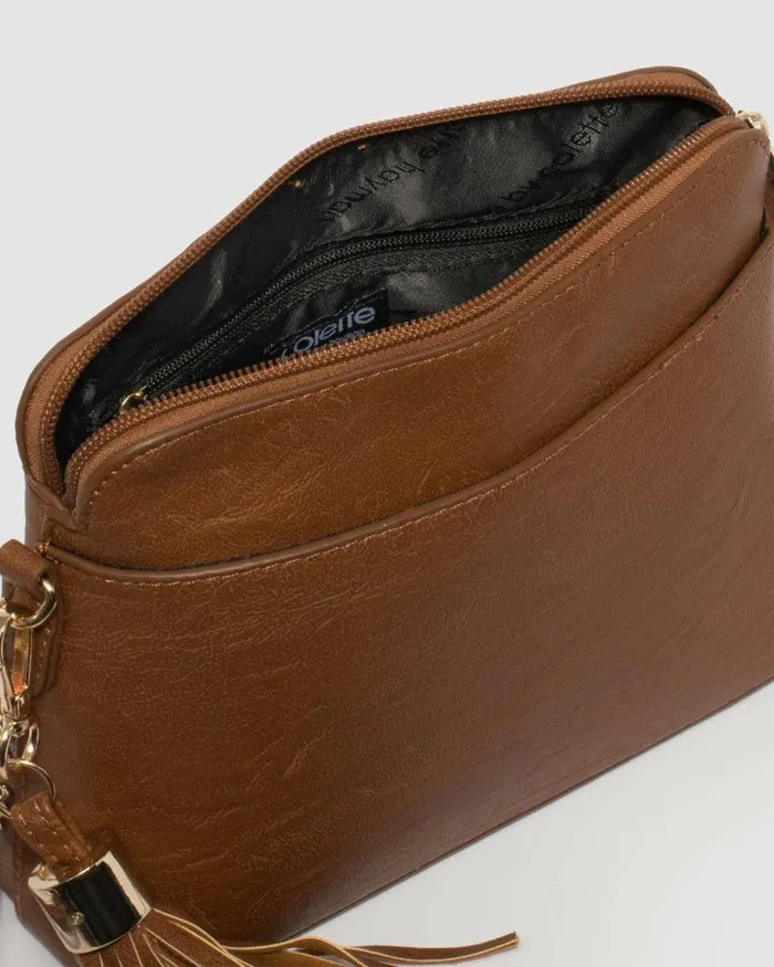 Colette By Colette Hayman Tan Crossbody Bag Online Bags Crossbody Bags