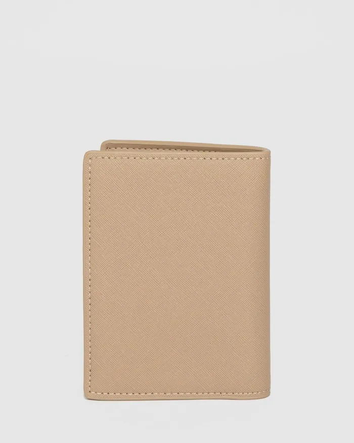 Colette By Colette Hayman Taupe Classic Passport Holder Bags Travel