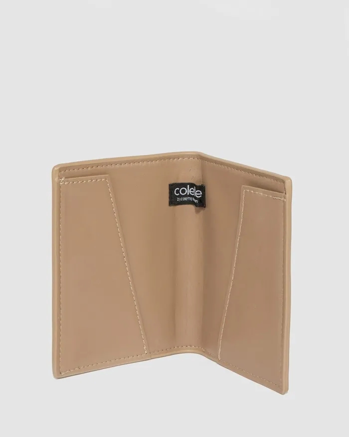 Colette By Colette Hayman Taupe Classic Passport Holder Bags Travel