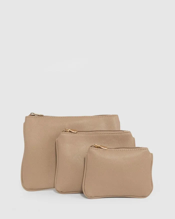 Colette By Colette Hayman Taupe Purse Gift Set Bags Purses