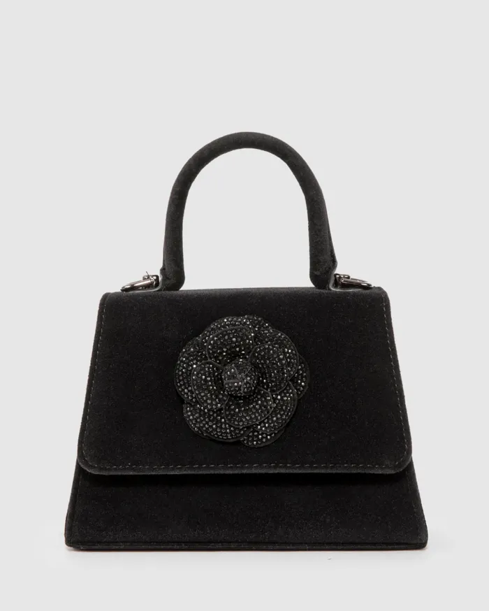 Colette By Colette Hayman Top Handle Bags Black Lilth Rose Bag 8211 Bags