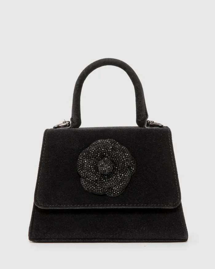 Colette By Colette Hayman Top Handle Bags Black Lilth Rose Bag 8211 Bags