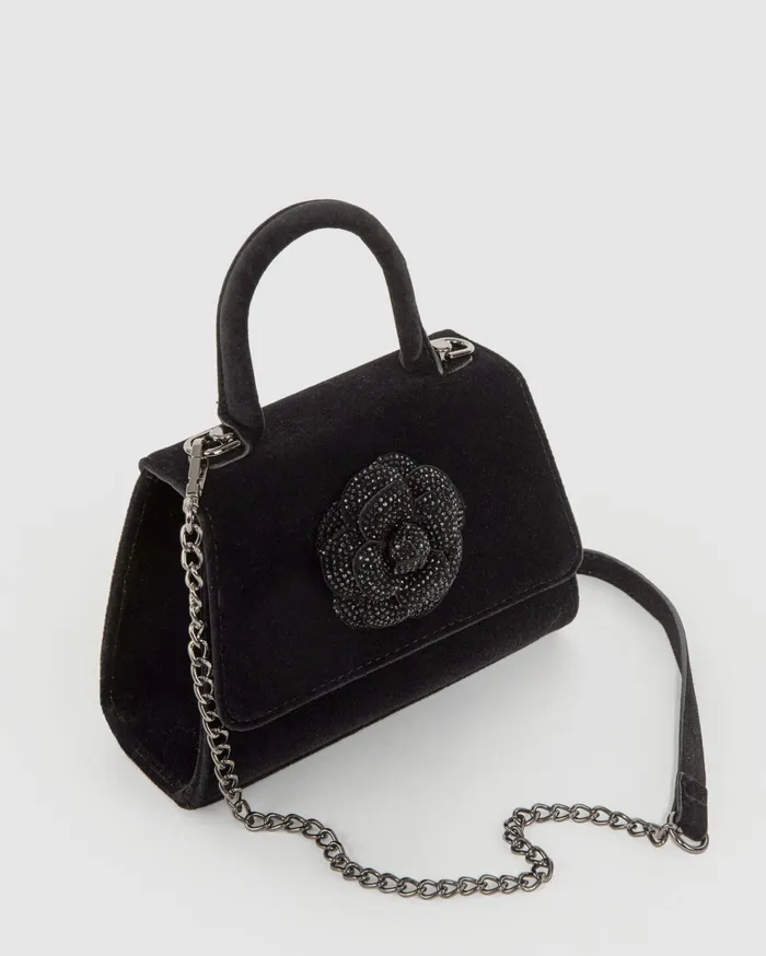 Colette By Colette Hayman Top Handle Bags Black Lilth Rose Bag 8211 Bags
