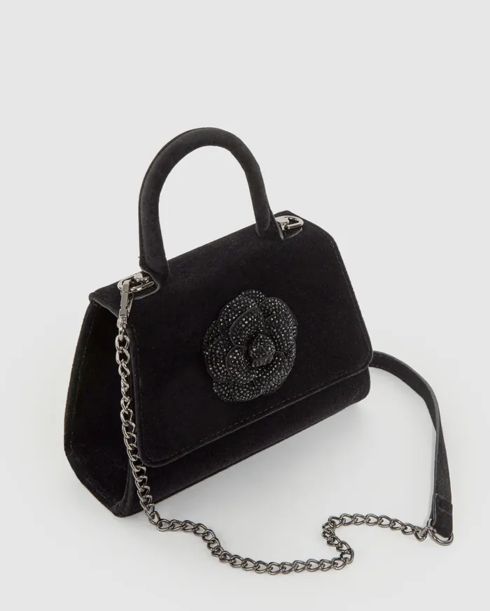 Colette By Colette Hayman Top Handle Bags Black Lilth Rose Bag 8211 Bags