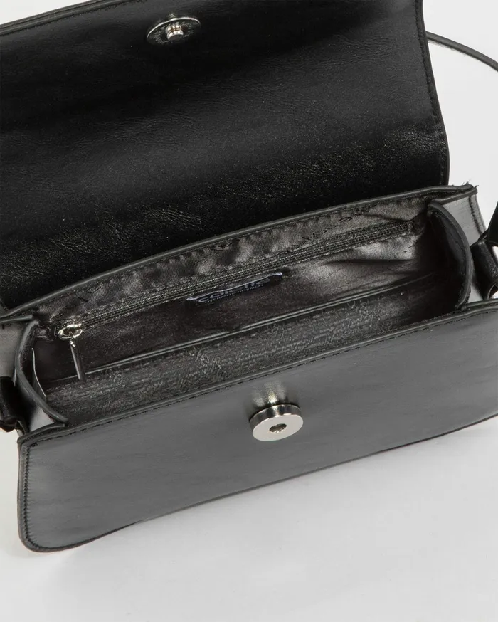 Colette By Colette Hayman Top Handle Bags Black Olivia Heart Crystal Bag 8211 Bags