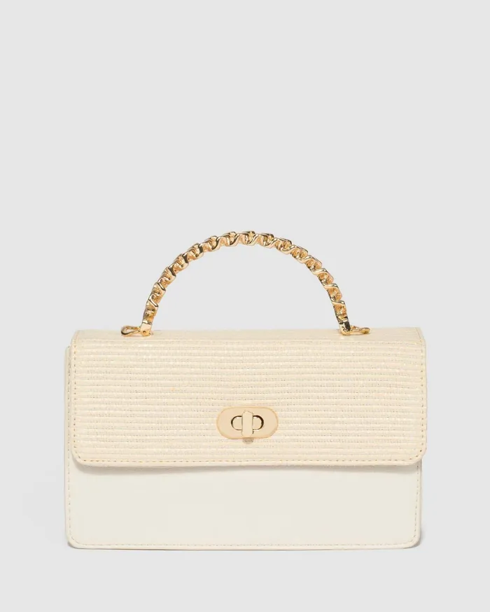 Colette By Colette Hayman Top Handle Bags Nude Nynke Spring Handle Bag Online 8211 Bags