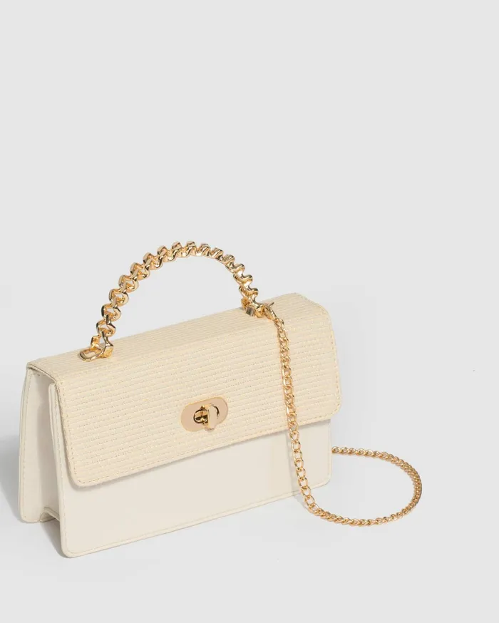 Colette By Colette Hayman Top Handle Bags Nude Nynke Spring Handle Bag Online 8211 Bags