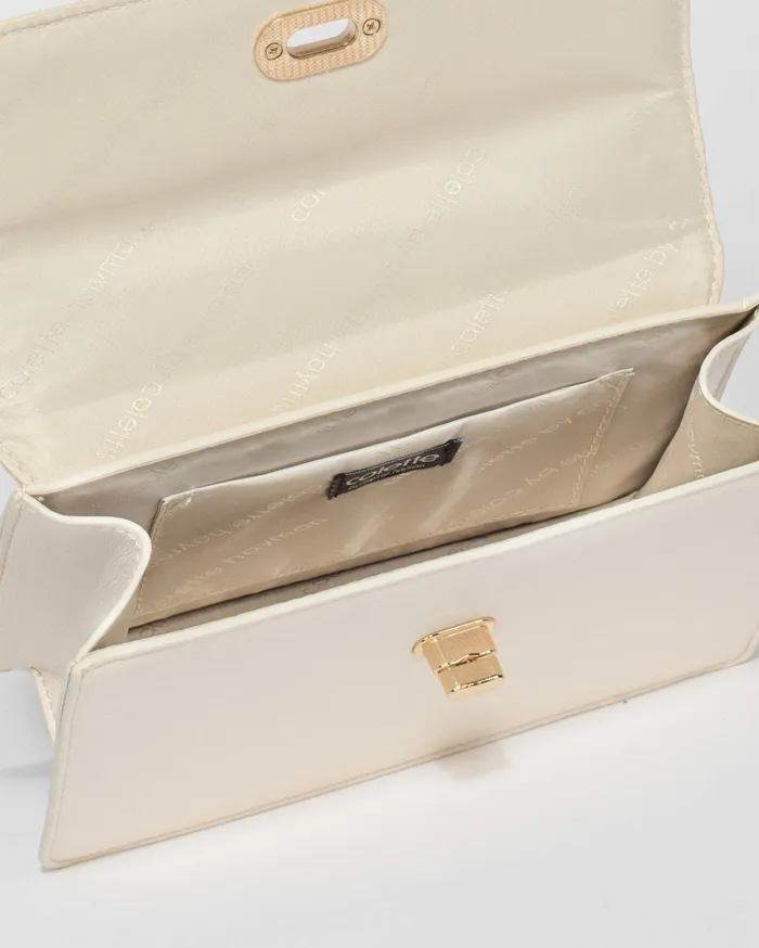 Colette By Colette Hayman Top Handle Bags Nude Nynke Spring Handle Bag Online 8211 Bags