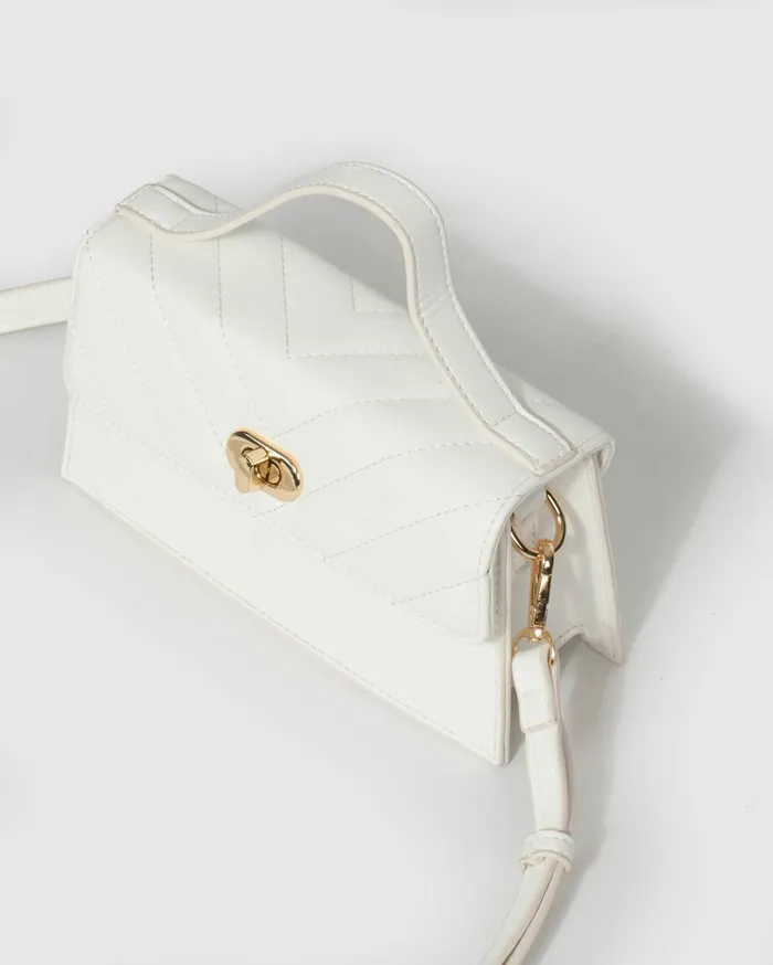 Colette By Colette Hayman Top Handle Bags White Luna Top Handle Bag 8211 Bags