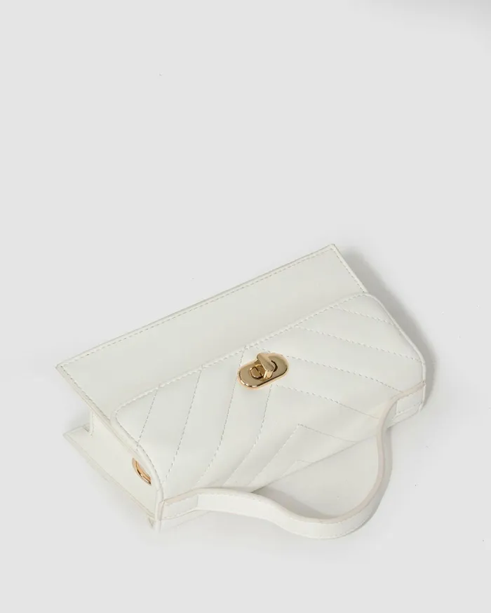 Colette By Colette Hayman Top Handle Bags White Luna Top Handle Bag 8211 Bags