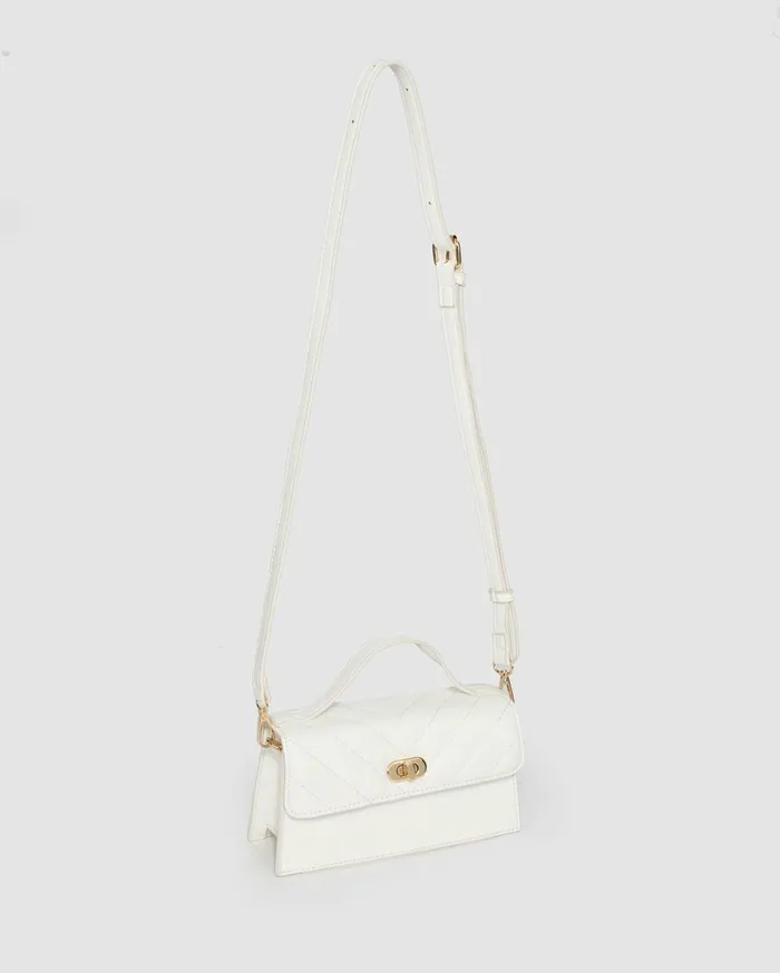 Colette By Colette Hayman Top Handle Bags White Luna Top Handle Bag 8211 Bags