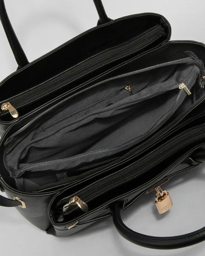 Colette By Colette Hayman Tote Bags Black Elora Tie Tassel Tote 8211 Bags