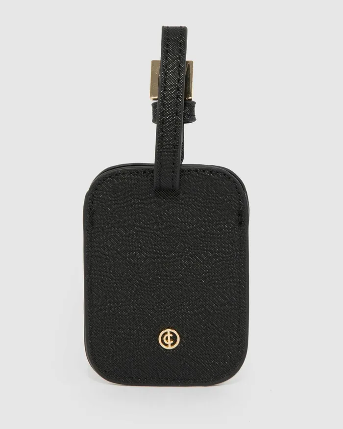 Colette By Colette Hayman Travel Black Sloan Charm Luggage Tag 8211 Bags
