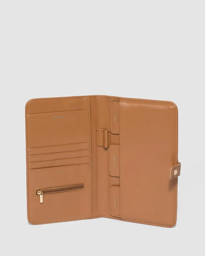 Colette By Colette Hayman Travel Caramel Classic Travel Wallet 8211 Bags