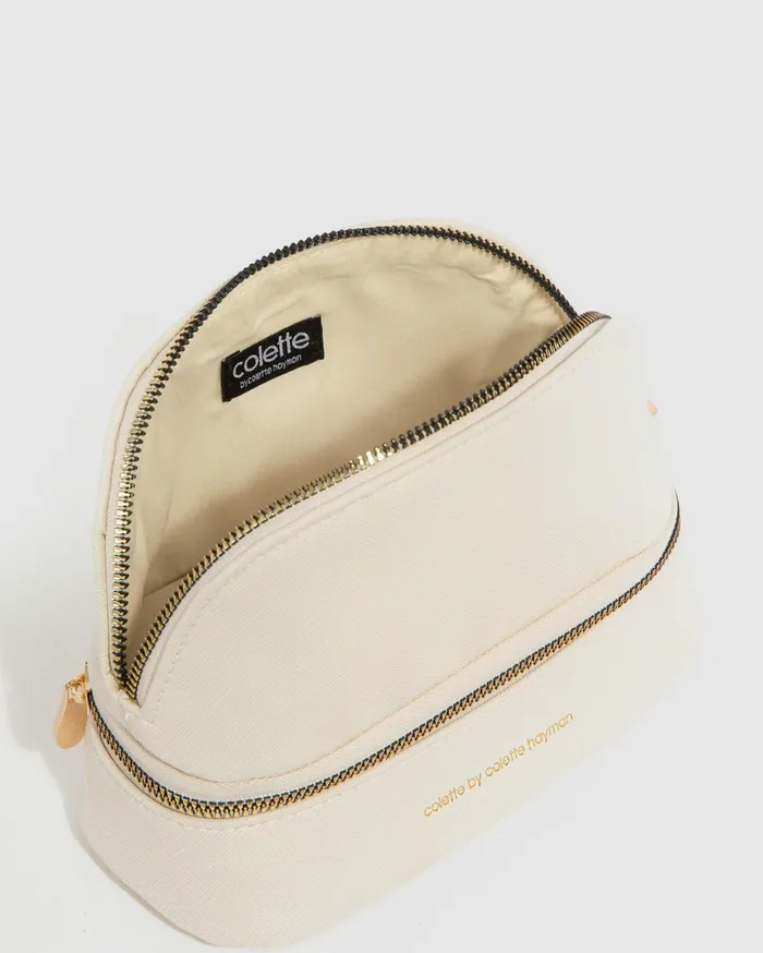 Colette By Colette Hayman Travel Ivory Penelope 2In1 Cos Jewel Case 8211 Bags
