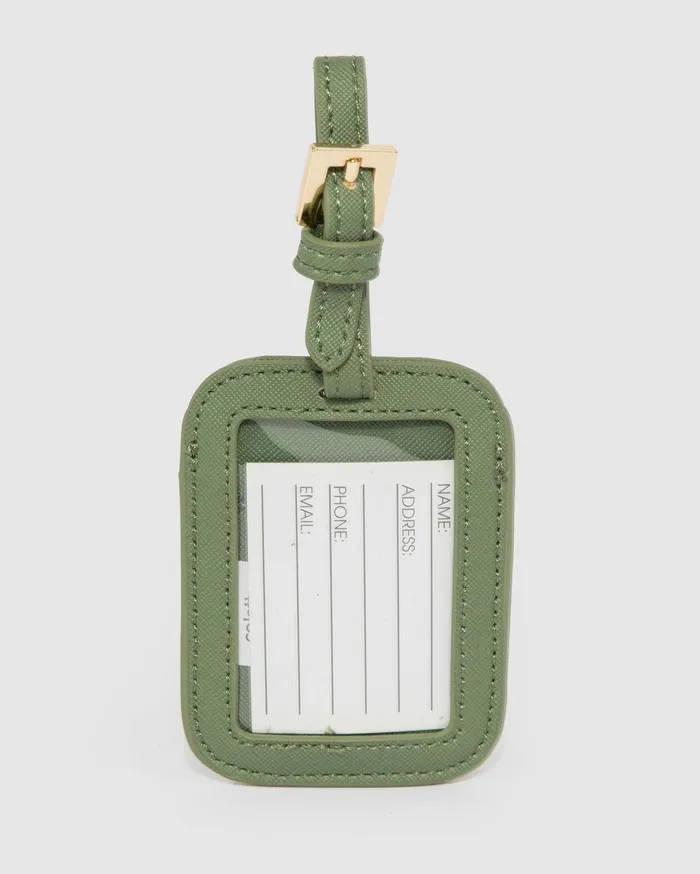Colette By Colette Hayman Travel Olive Sloan Charm Luggage Tag 8211 Bags