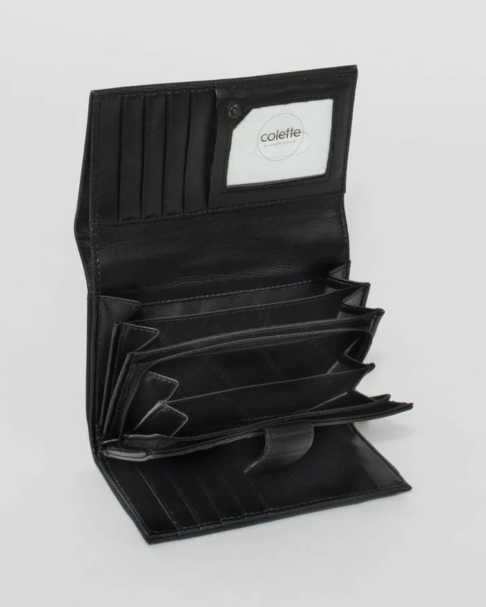 Colette By Colette Hayman Wallets Black Dana Multi Pocket Wallet 8211 Bags