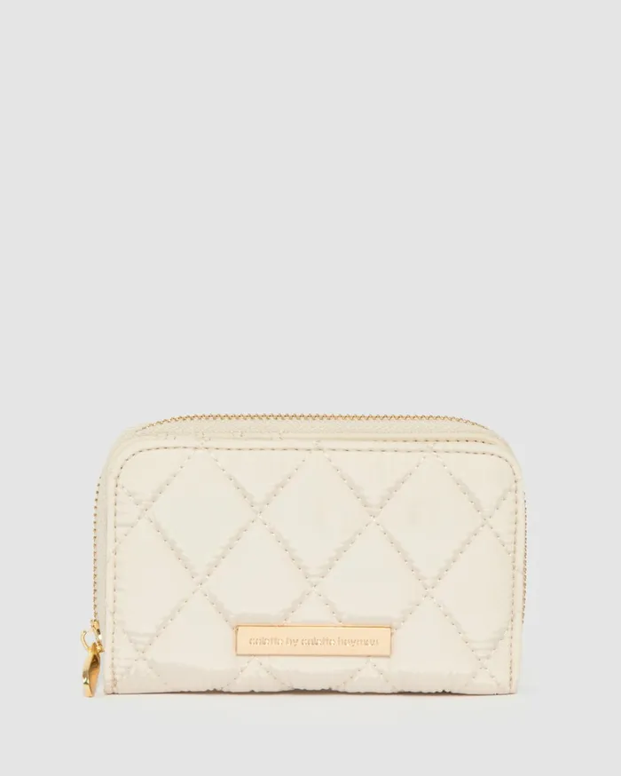 Colette By Colette Hayman Wallets Ivory Zuri Quilt Wallet 8211 Bags