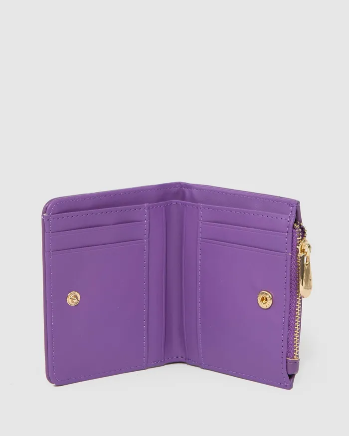 Colette By Colette Hayman Wallets Purple Han Mini Bee Wallet 8211 Bags