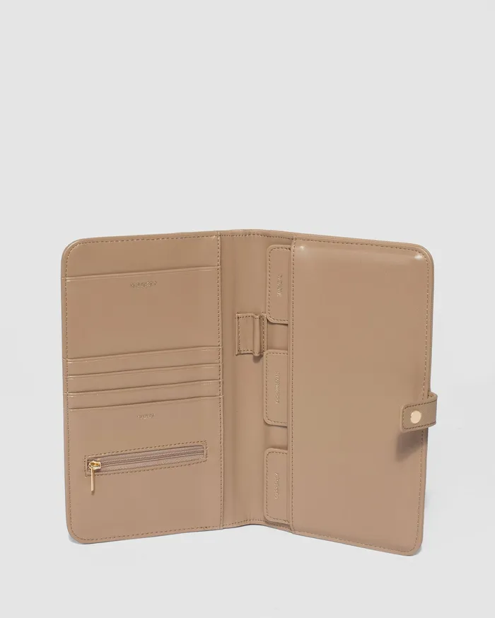 Colette By Colette Hayman Wallets Taupe Classic Travel Wallet 8211 Bags