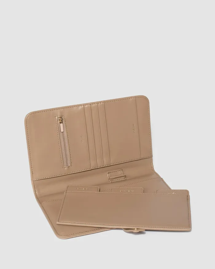 Colette By Colette Hayman Wallets Taupe Classic Travel Wallet 8211 Bags