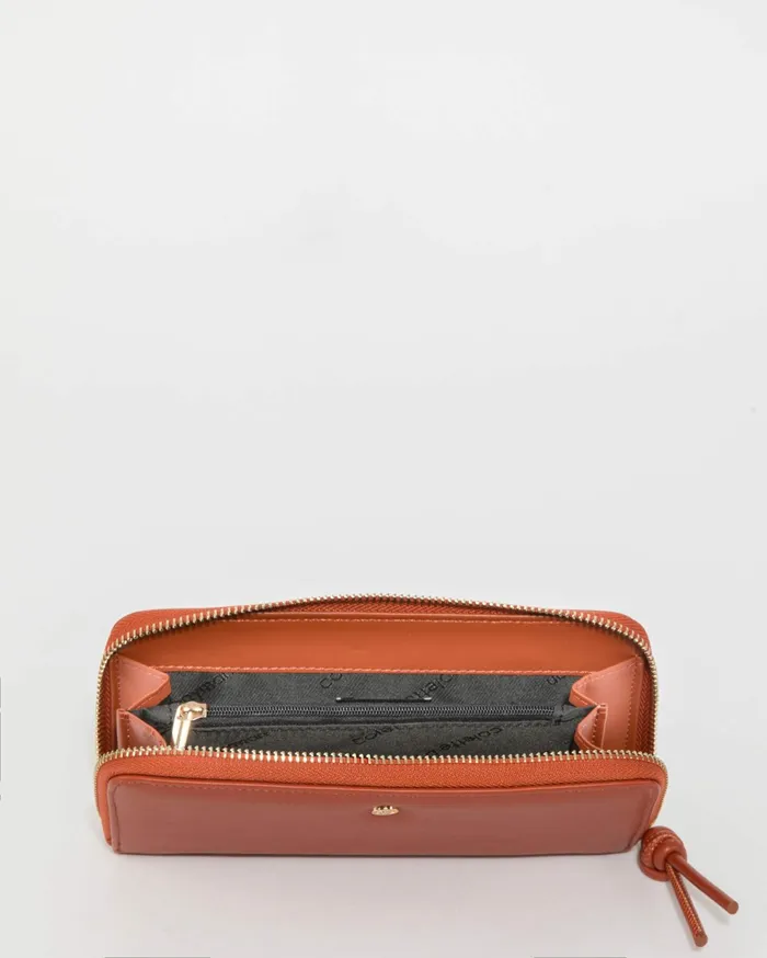 Colette By Colette Hayman Wallets Terracotta Ari Large Zip Around Wallet 8211 Bags