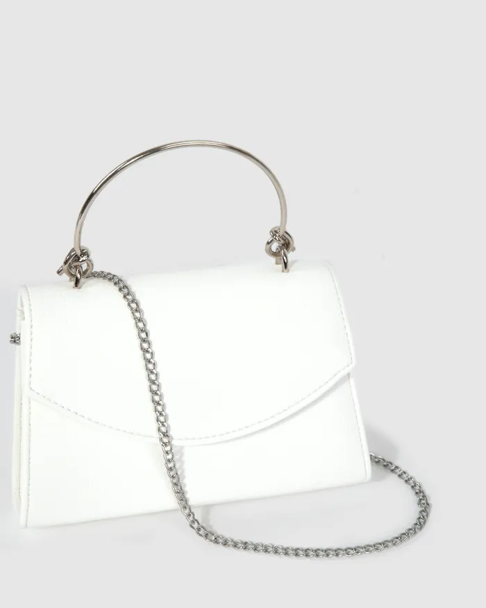 Colette By Colette Hayman White Luana Mini Bag Bags Top Handle Bags