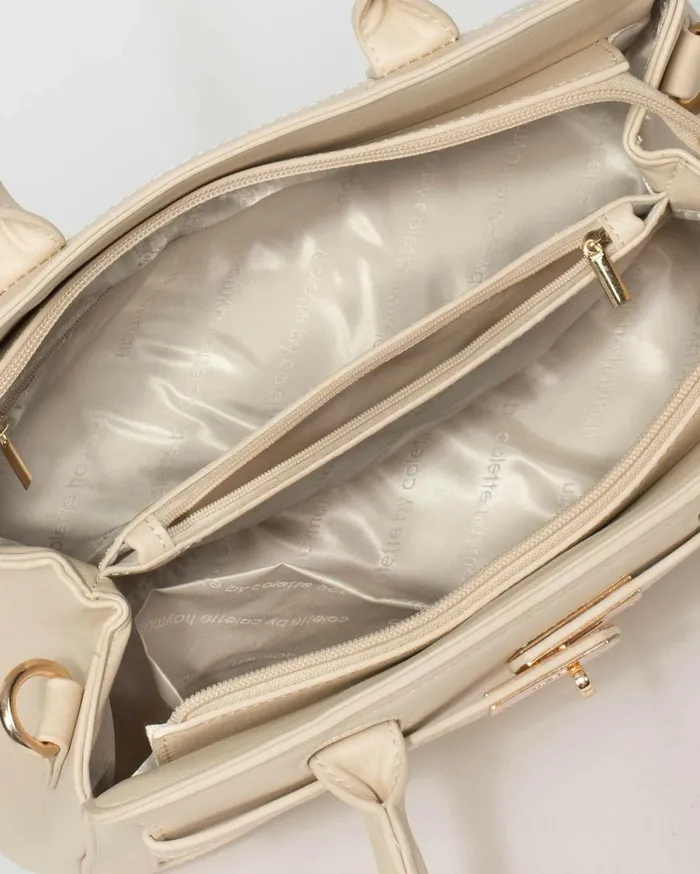 Colette By Colette Hayman Work Bags Ivory Maryanne Quilting Tote Bag 8211 Bags