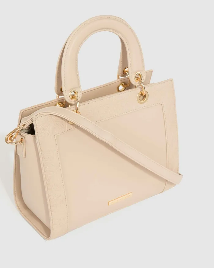 Colette By Colette Hayman Work Bags Natural Ella Emboss Tote Bag 8211 Bags