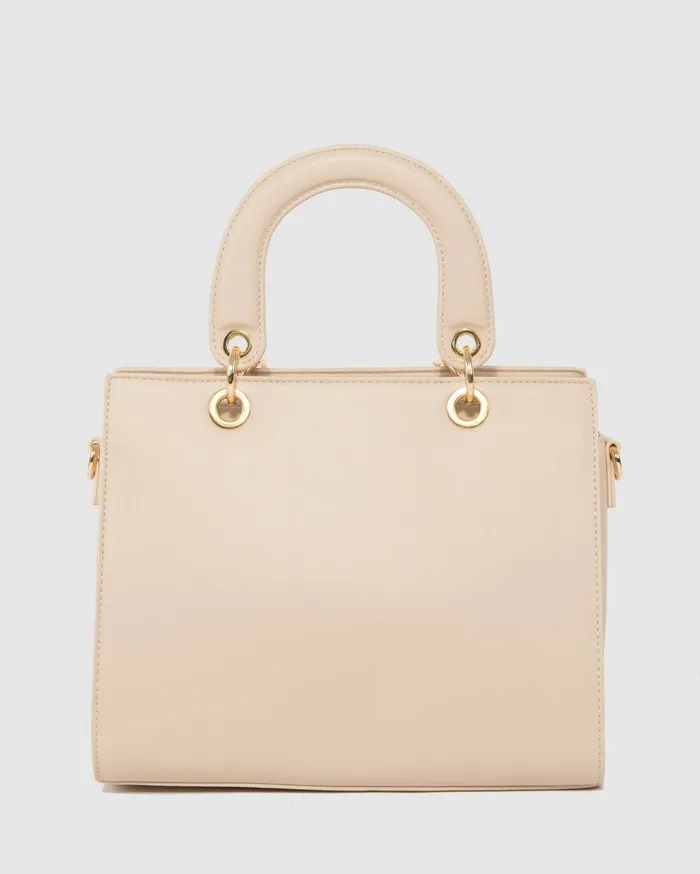 Colette By Colette Hayman Work Bags Natural Ella Emboss Tote Bag 8211 Bags
