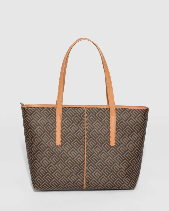 Colette By Colette Hayman Work Bags Print Yesenia Tassel Tote Bag Online 8211 Bags