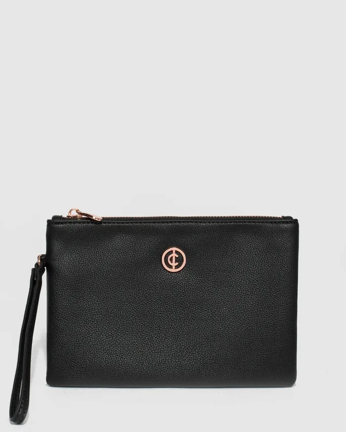 Colette By Colette Hayman Wristlets Ellie Black Wristlet Purse 8211 Bags