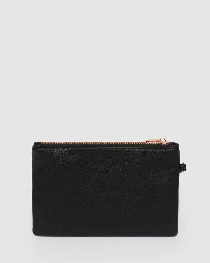Colette By Colette Hayman Wristlets Ellie Black Wristlet Purse 8211 Bags