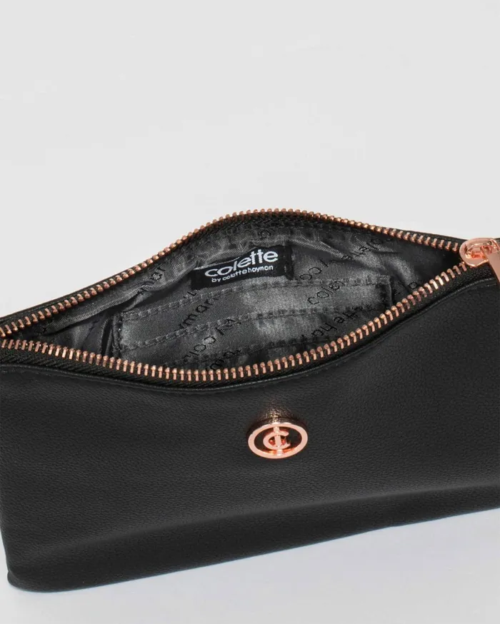 Colette By Colette Hayman Wristlets Ellie Black Wristlet Purse 8211 Bags