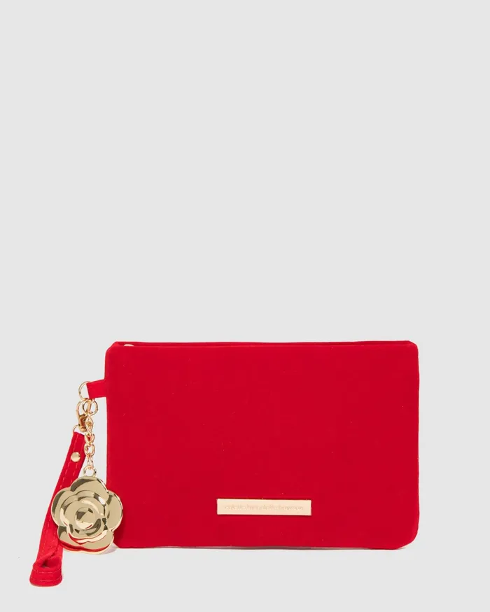 Colette By Colette Hayman Wristlets Red Emery Rose Clutch Bag 8211 Bags