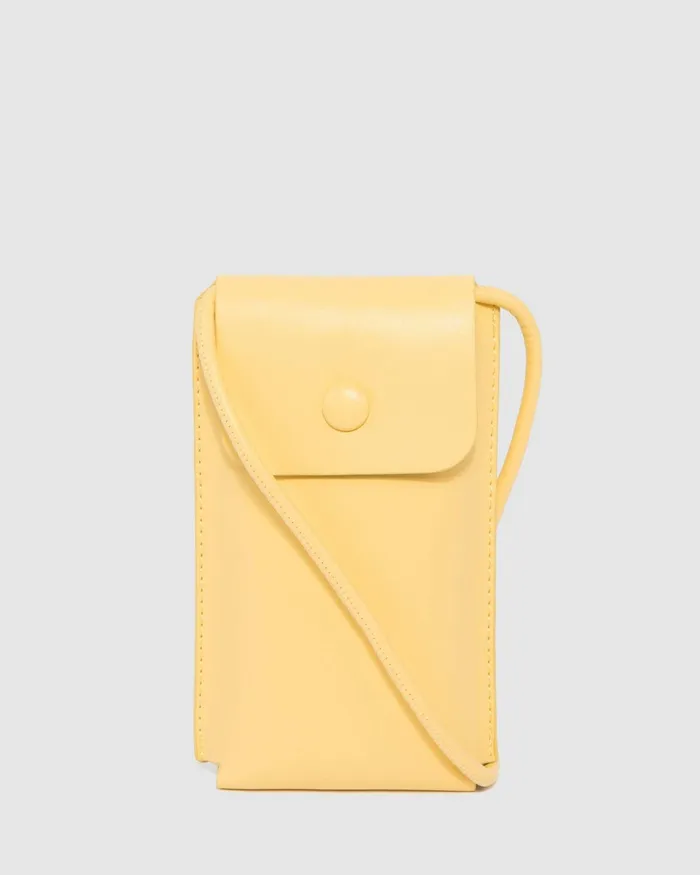 Colette By Colette Hayman Yellow Layla Phone Crossbody Bag Bags Mini Bags