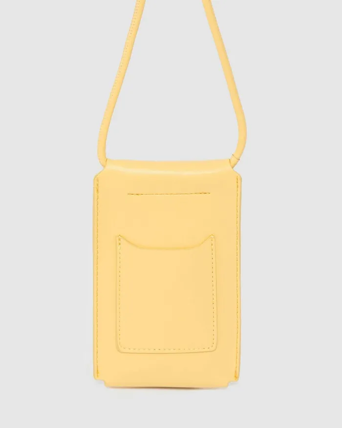 Colette By Colette Hayman Yellow Layla Phone Crossbody Bag Bags Mini Bags