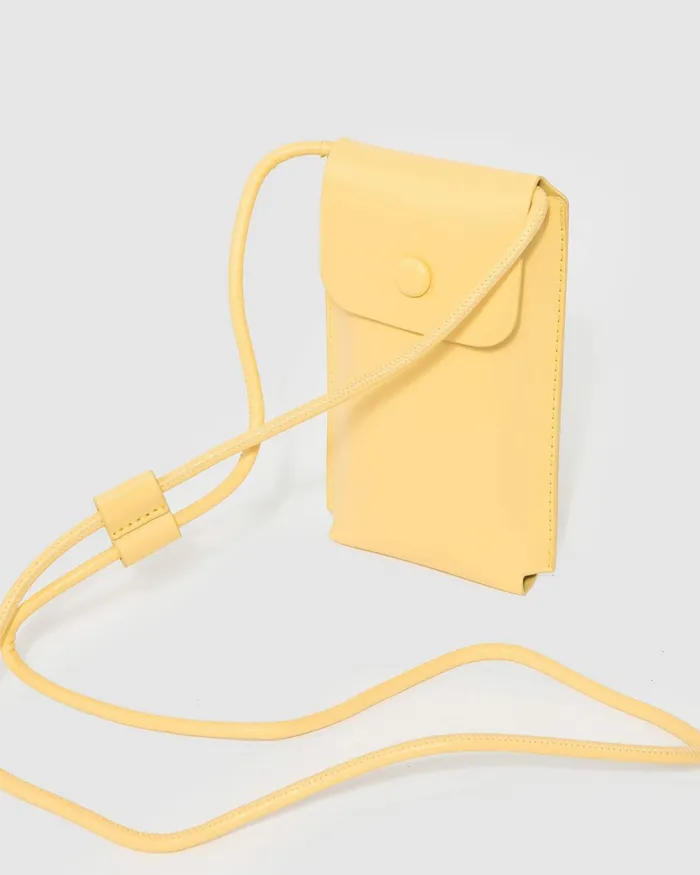 Colette By Colette Hayman Yellow Layla Phone Crossbody Bag Bags Mini Bags