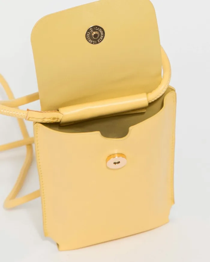 Colette By Colette Hayman Yellow Layla Phone Crossbody Bag Bags Mini Bags