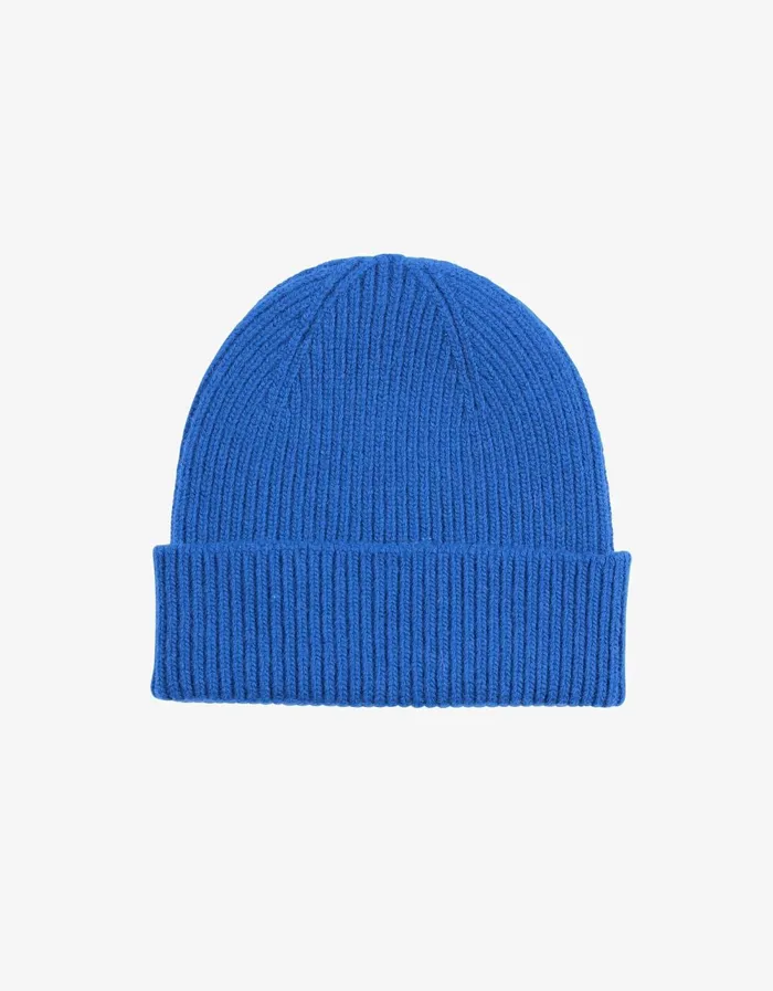 Colorful Standard Merino Wool Beanie Merino Wool Beanie 8211 Pacific Blue 8211 Women