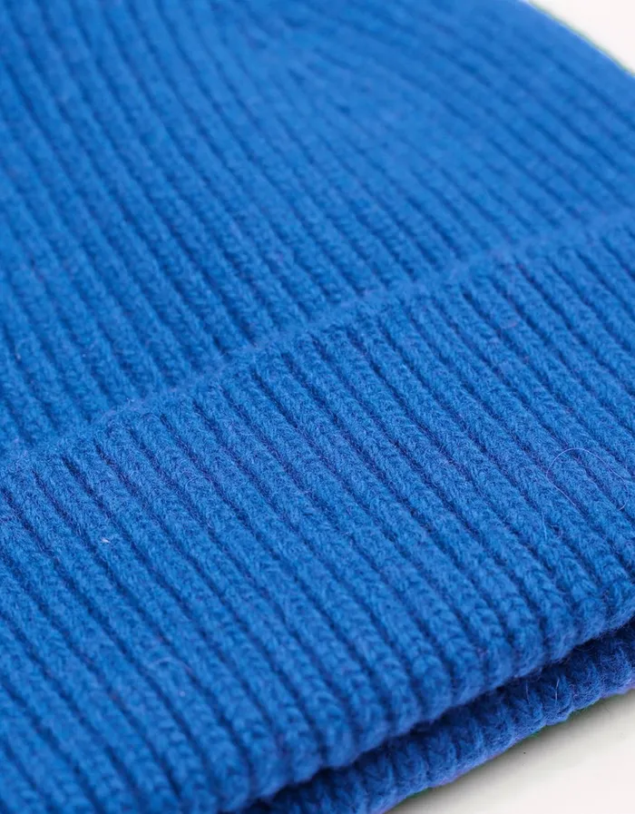 Colorful Standard Merino Wool Beanie Merino Wool Beanie 8211 Pacific Blue 8211 Women