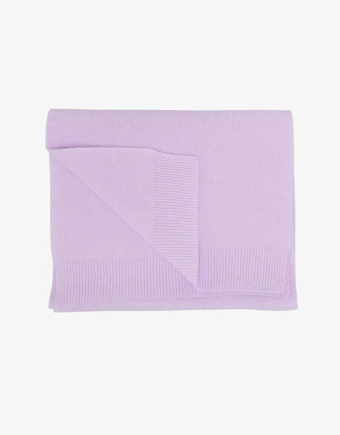 Colorful Standard Merino Wool Scarf Merino Wool Scarf 8211 Soft Lavender 8211 Women