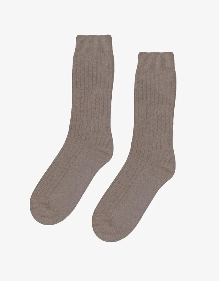 Colorful Standard Merino Wool Socks Merino Wool Blend Sock 8211 Warm Taupe 8211 Women