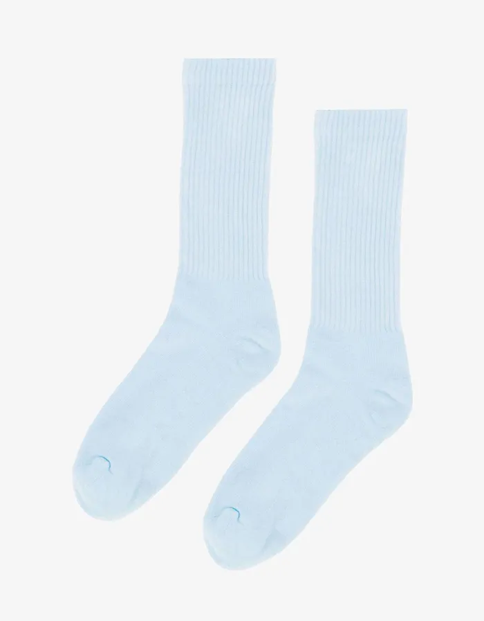 Colorful Standard Organic Active Socks Organic Active Sock 8211 Polar Blue 8211 Men