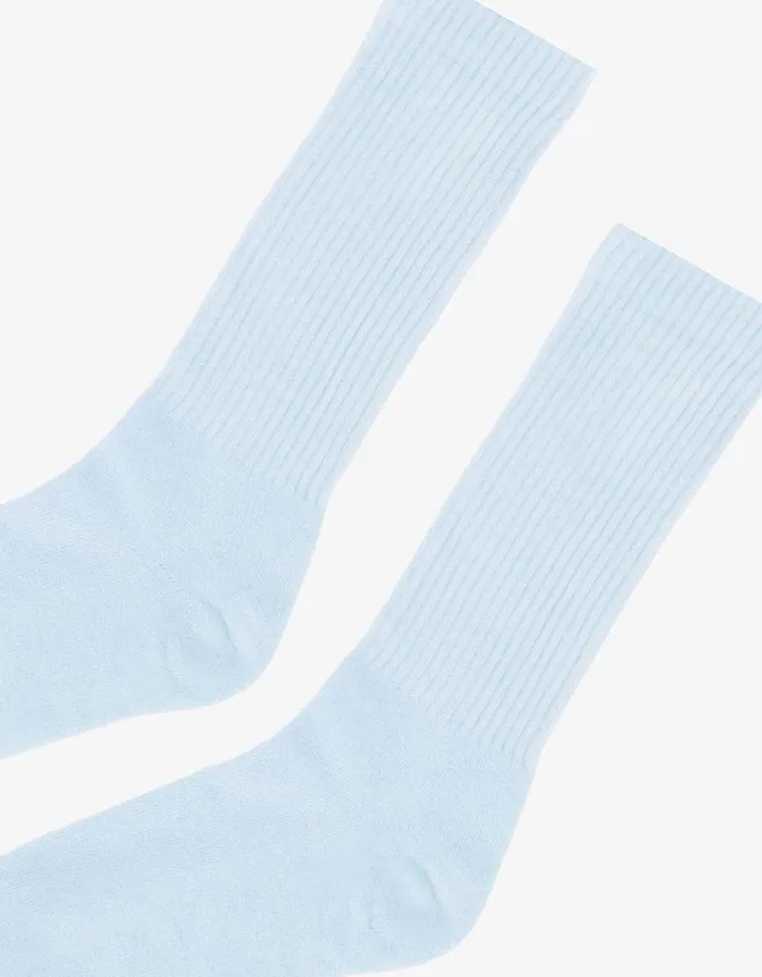 Colorful Standard Organic Active Socks Organic Active Sock 8211 Polar Blue 8211 Men