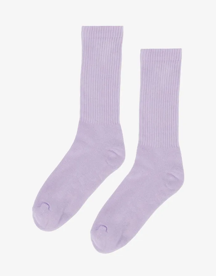 Colorful Standard Organic Active Socks Organic Active Sock 8211 Soft Lavender 8211 Men