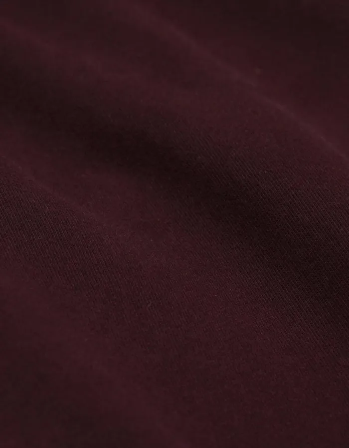 Colorful Standard Organic Crewneck Classic Organic Crew 8211 Oxblood Red 8211 Women