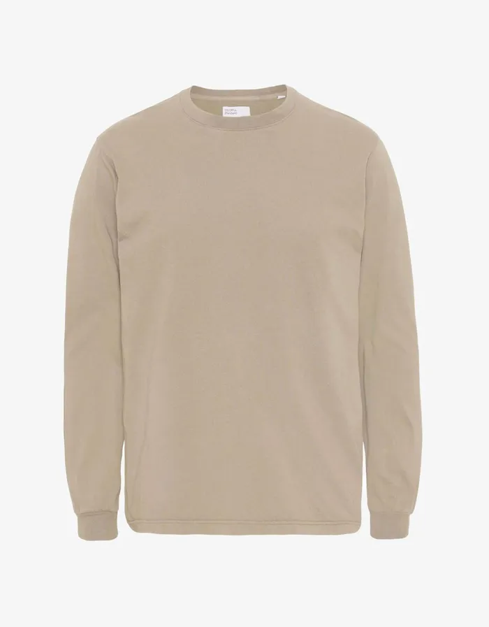 Colorful Standard Organic Ls TShirt Oversized Organic LS Tshirt 8211 Oyster Grey 8211 Men Colorful Standard Organic Ls TShirt Oversized Organic LS Tshirt 8211 Oyster Grey 8211 Men