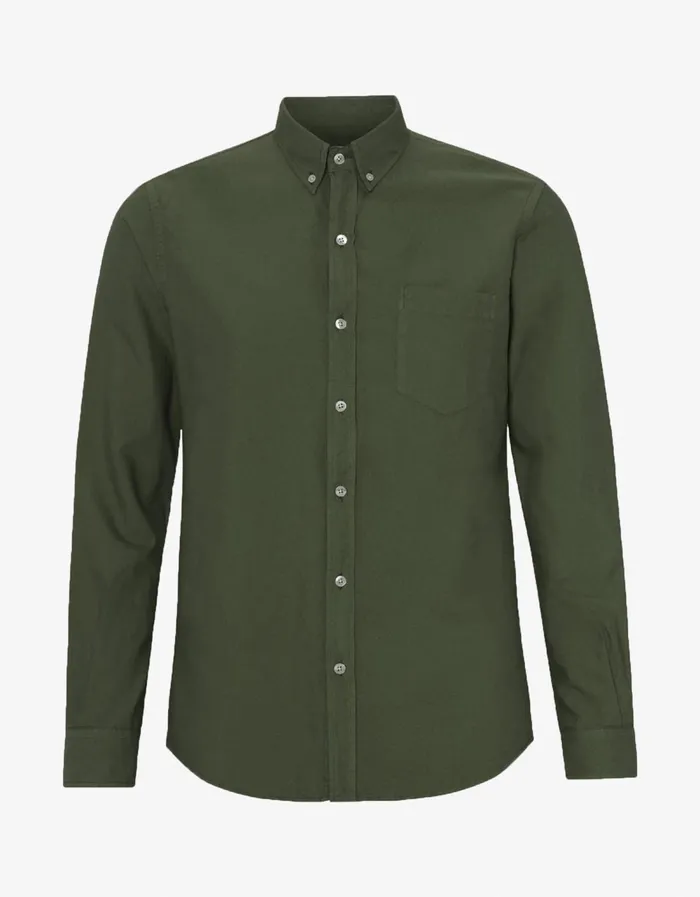 Colorful Standard Organic Oxford Shirt Organic Button Down Shirt 8211 Seaweed Green 8211 Men Colorful Standard Organic Oxford Shirt Organic Button Down Shirt 8211 Seaweed Green 8211 Men