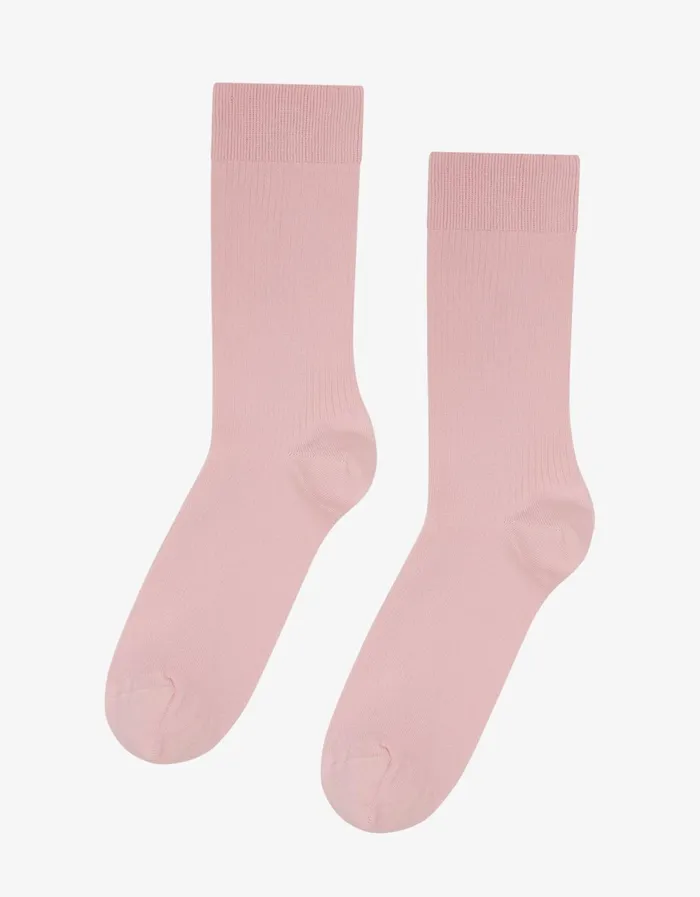 Colorful Standard Organic Socks Classic Organic Sock 8211 Faded Pink 8211 Men